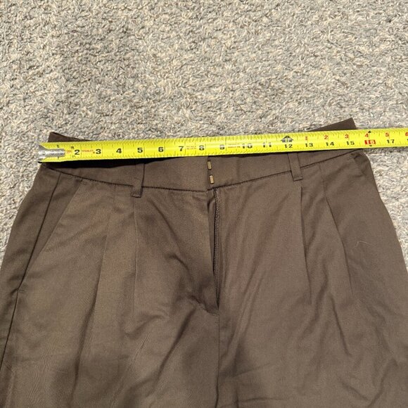 Old Navy Extra High-Rise Taylor Shorts | Adjustable Waist | Size M | Khaki Green - Picture 2 of 5